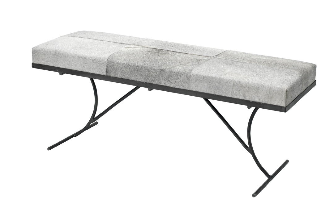 Kai Hide Bench - AmericanHomeFurniture