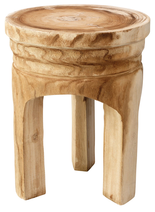 Jamie Young Mesa Natural Wood Side Table ACCENT TABLES