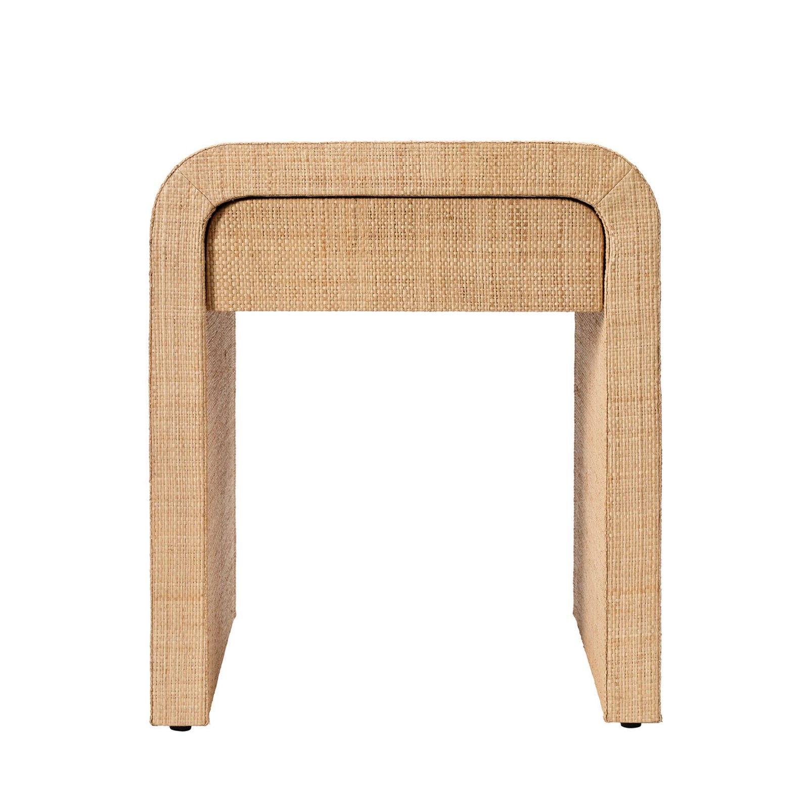 Jamie Young Montecito 1-Drawer Raffia Side Table ACCENT TABLES