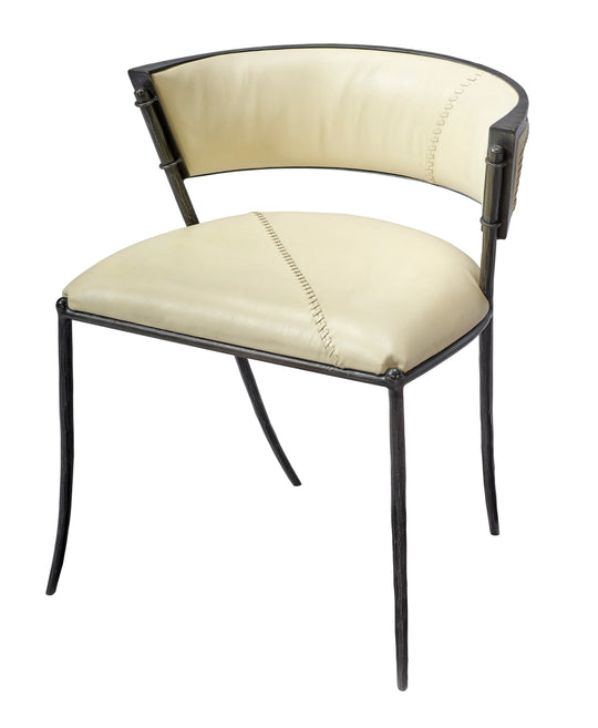 Jamie Young Nevado Leather Chair ACCENT + LOUNGE CHAIRS