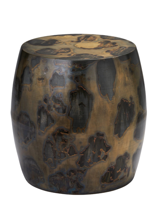 Jamie Young Realm Side Table, Acid Wash Metal ACCENT TABLES