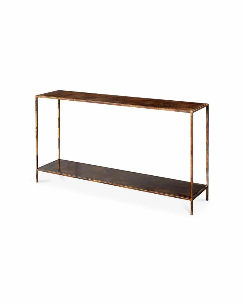 Royal Metal Console Table - AmericanHomeFurniture