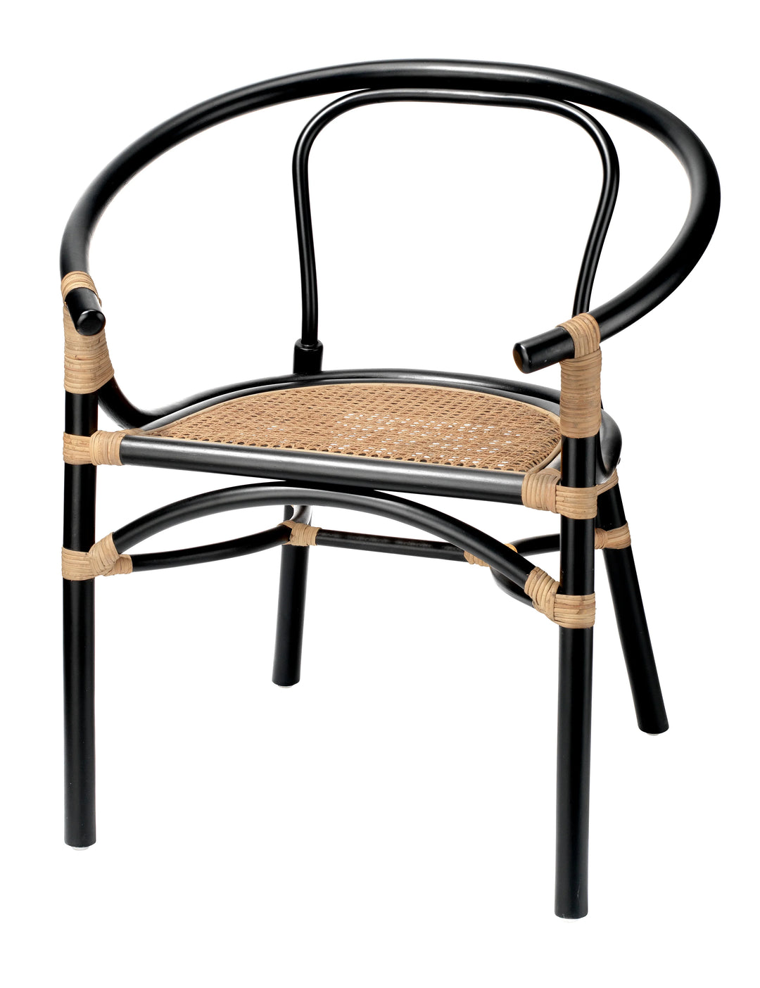 Saltwater Arm Rattan Chair - AmericanHomeFurniture