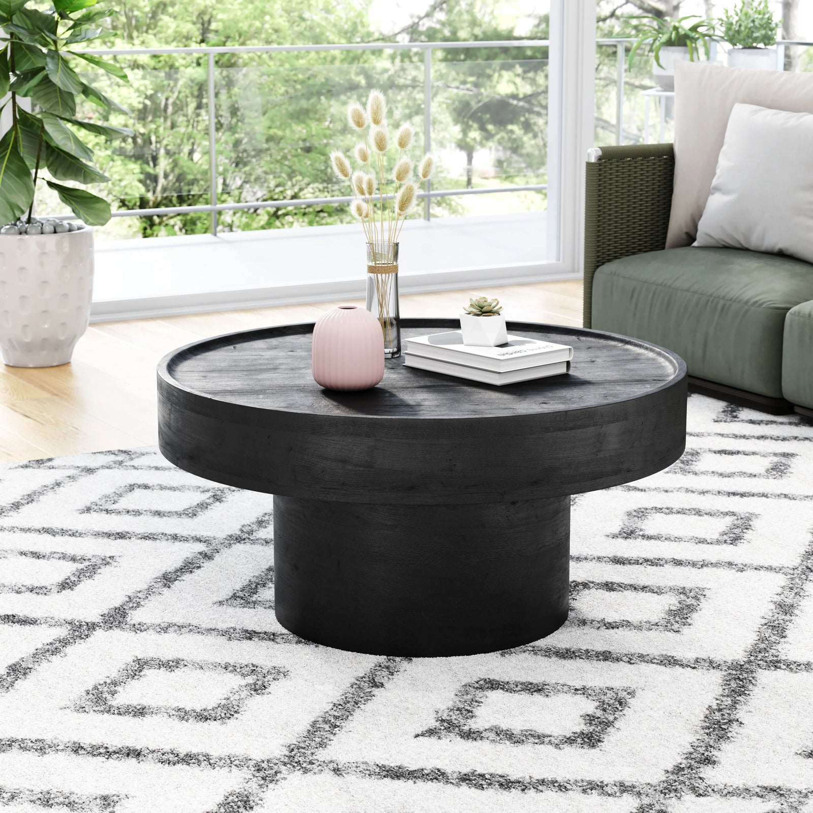 Zuo Watson Coffee Table Black COFFEE TABLES