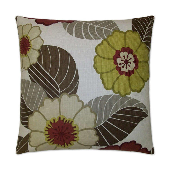 D.V. KAP Home - Flower Power Pillow - 2112-C-2424 | American Home Furniture