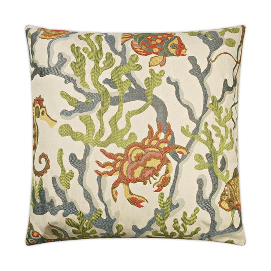 D.V. KAP Home - Crab Walk Pillow - 2125-2424 | American Home Furniture