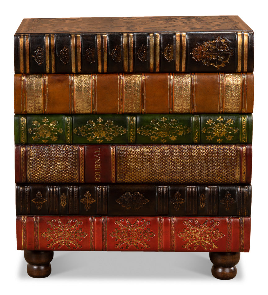 American Home Furniture | Sarreid - Florentine Books Chairside Chest