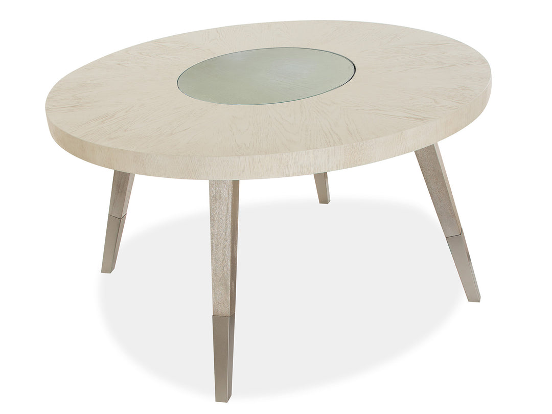 Lenox Acadia White Round Dining Table - D5490-24