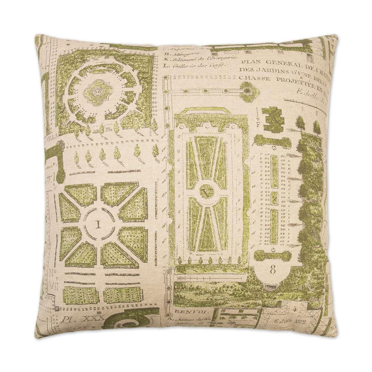 D.V. KAP Home - Jardin Pillow - 2210-G-2424 | American Home Furniture