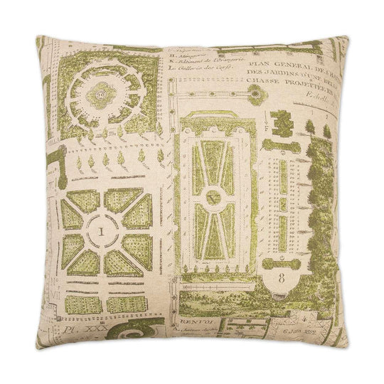 D.V. KAP Home - Jardin Pillow - 2210-G-2424 | American Home Furniture