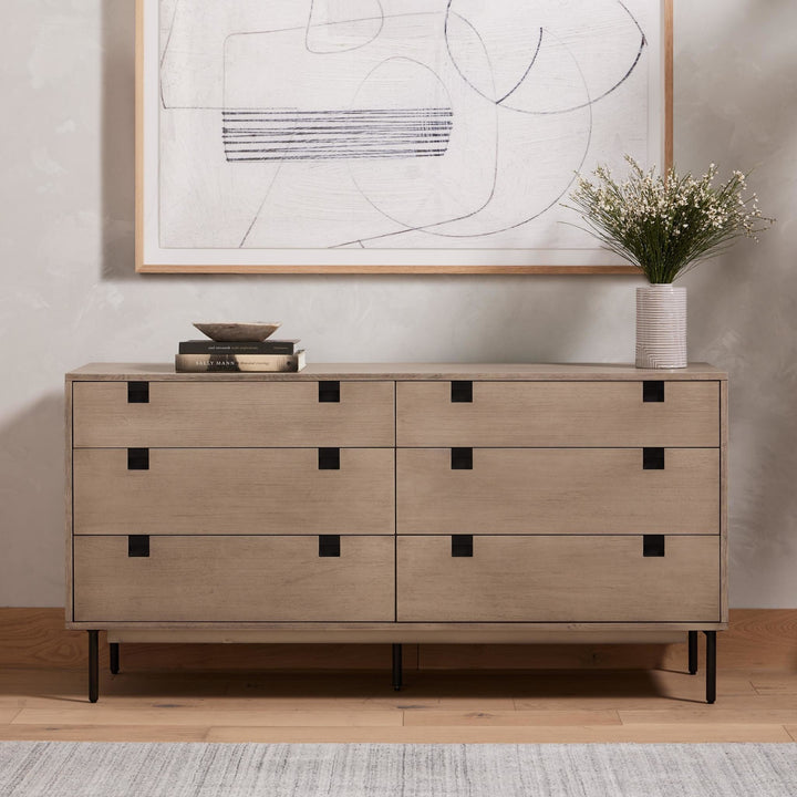 Four Hands - Carly 6 Drawer Dresser - 221362-001 | American Home Furniture
