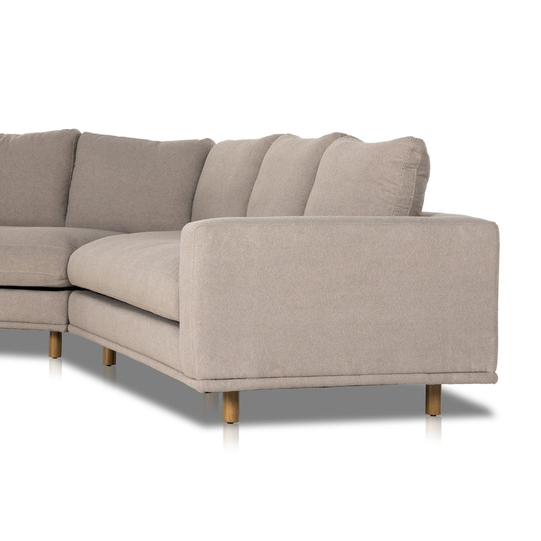 Four Hands - Dom 3 PC Sectional - 223072-003 | American Home Furniture