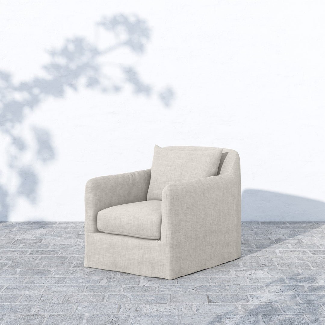 Four Hands - Dade Outdoor Swivel Chair - 223196-002 | American Home Furniture