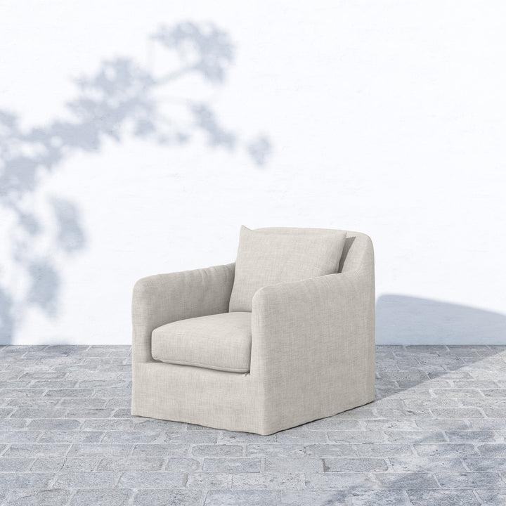 Four Hands - Dade Outdoor Swivel Chair - 223196-002 | American Home Furniture