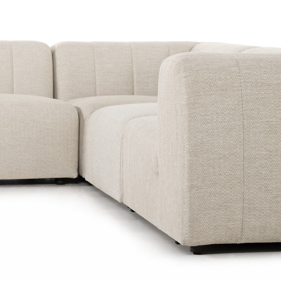 Four Hands - Gwen Outdoor 4 Pc Sectional - 223218-002 | American Home Furniture