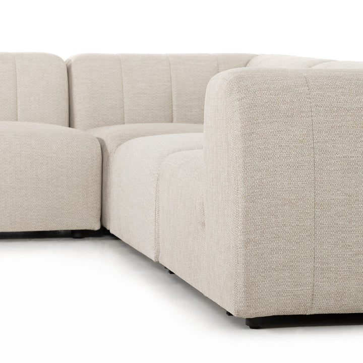 Four Hands - Gwen Outdoor 4 Pc Sectional - 223218-002 | American Home Furniture
