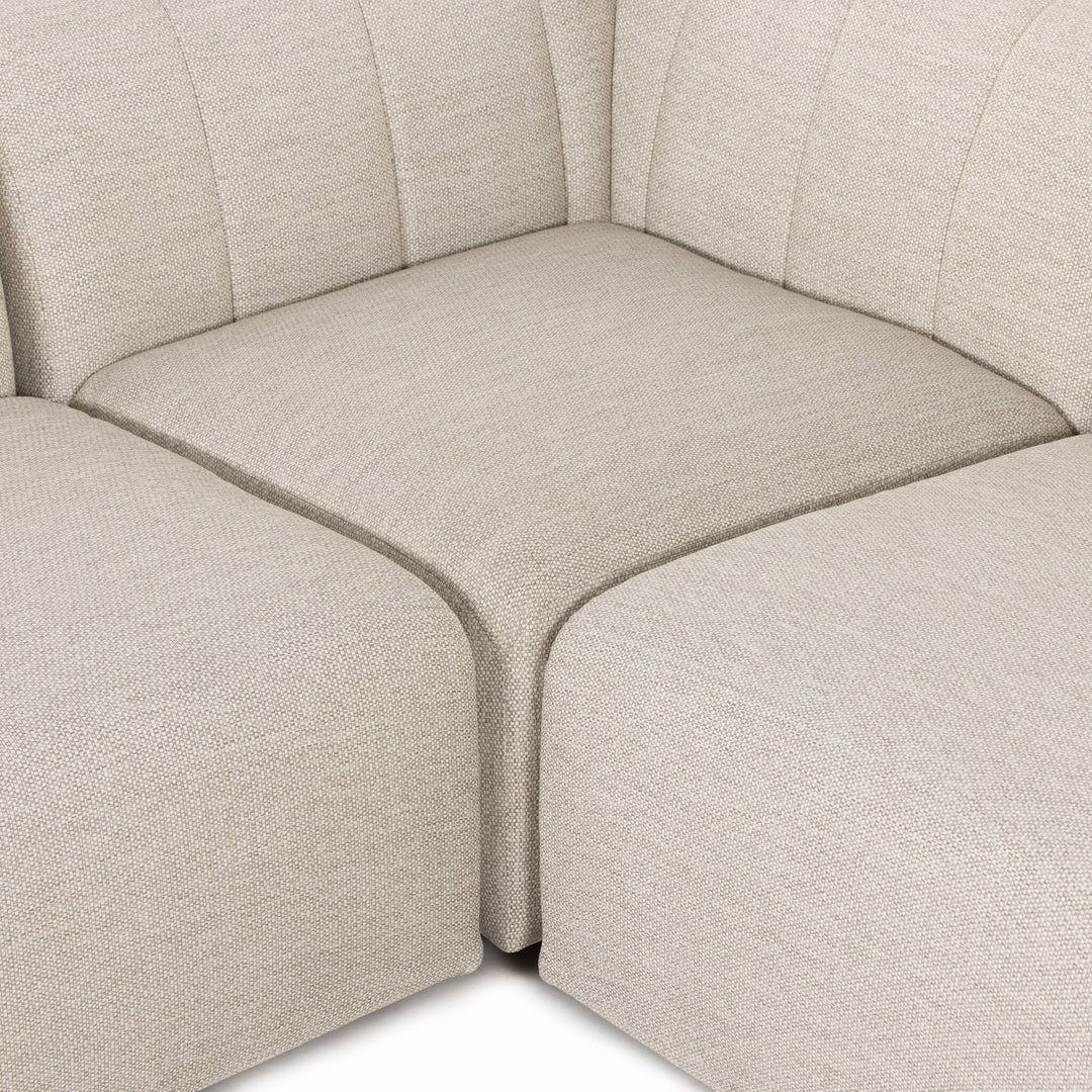 Four Hands - Gwen Outdoor 4 Pc Sectional - 223218-002 | American Home Furniture