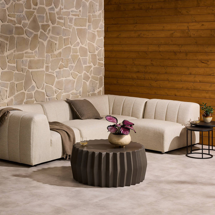 Four Hands - Gwen Outdoor 4 Pc Sectional - 223218-002 | American Home Furniture