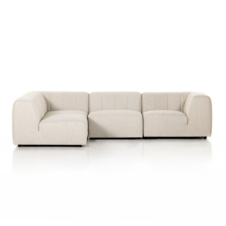 Four Hands - Gwen Outdoor 4 Pc Sectional - 223218-002 | American Home Furniture