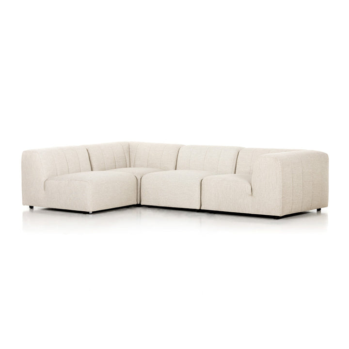 Four Hands - Gwen Outdoor 4 Pc Sectional - 223218-002 | American Home Furniture