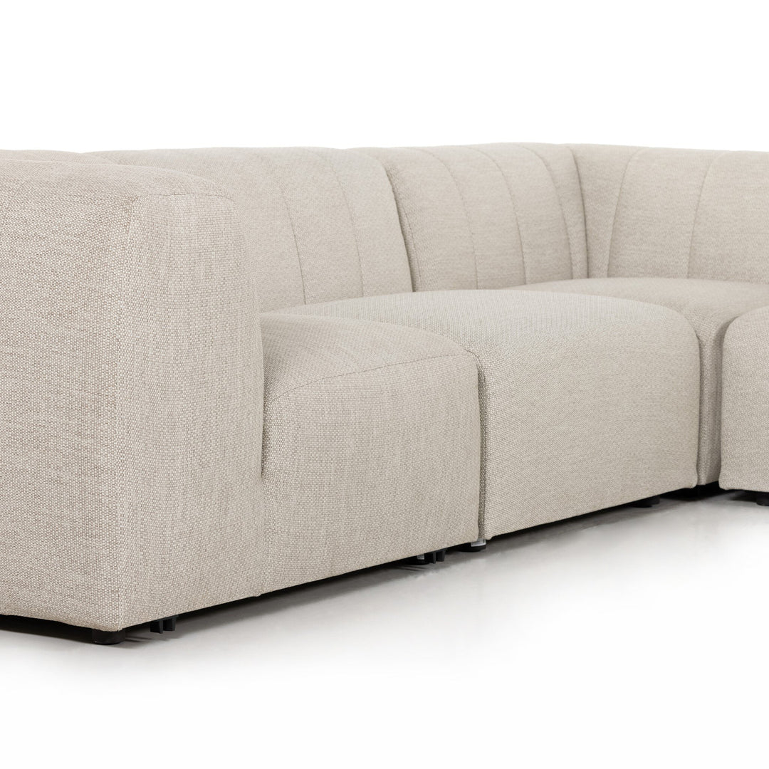 Four Hands - Gwen Outdoor 5 Pc Sectional - 223219-002 | American Home Furniture