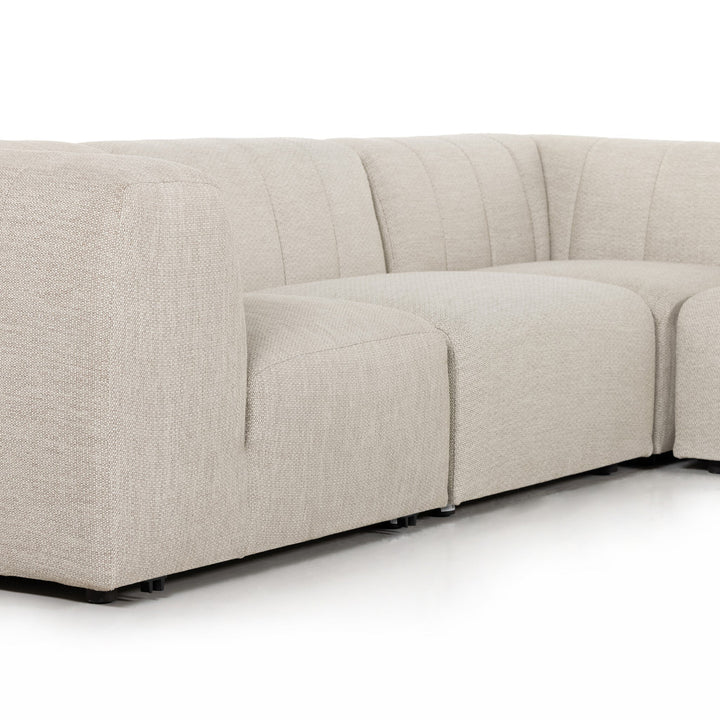 Four Hands - Gwen Outdoor 5 Pc Sectional - 223219-002 | American Home Furniture