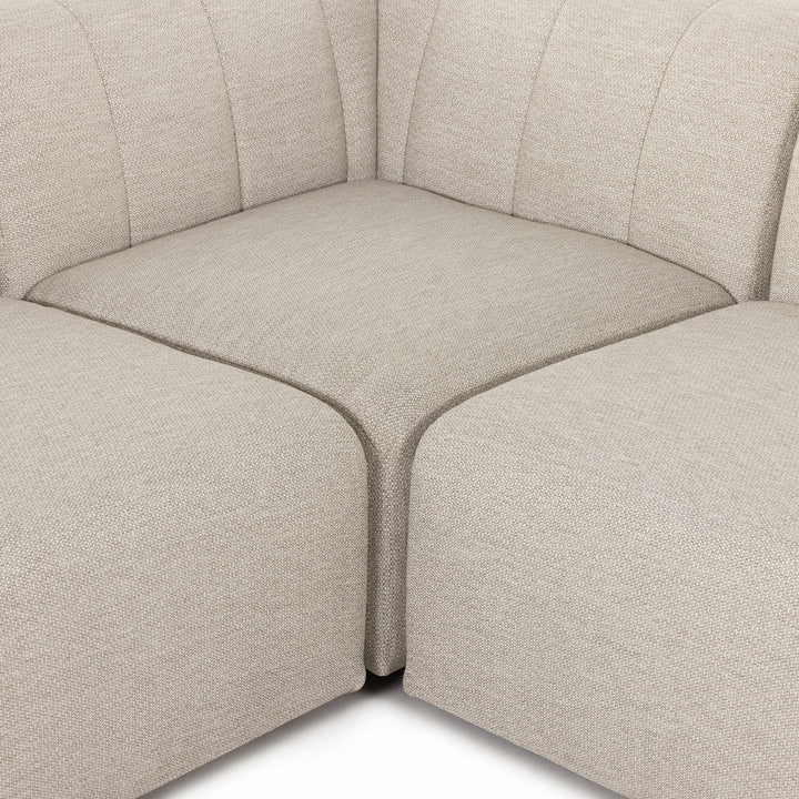Four Hands - Gwen Outdoor 5 Pc Sectional - 223219-002 | American Home Furniture