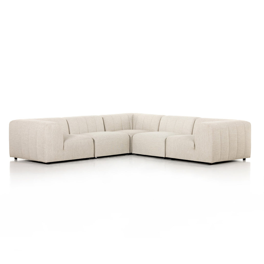 Four Hands - Gwen Outdoor 5 Pc Sectional - 223219-002 | American Home Furniture