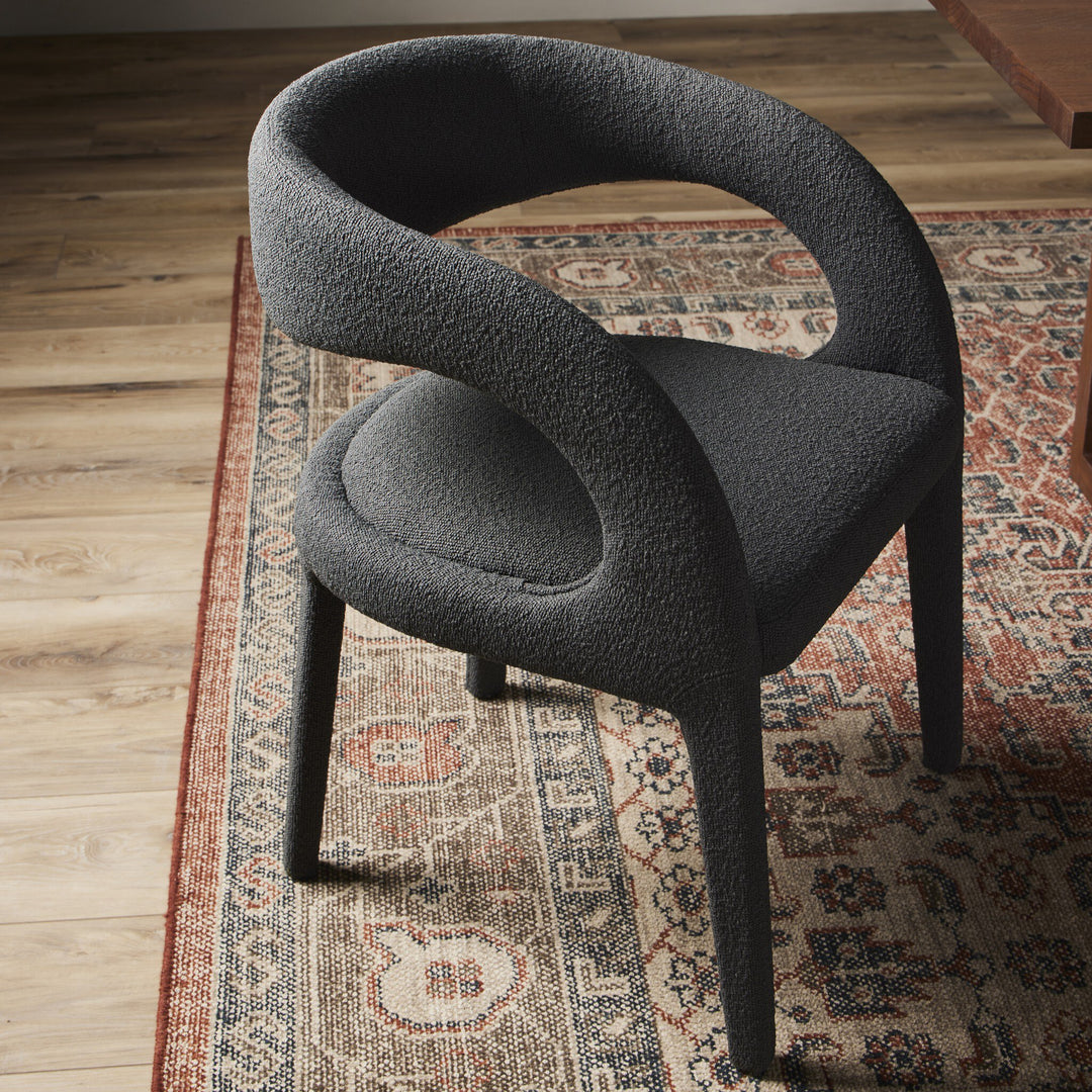 FIQA Boucle Charcoal