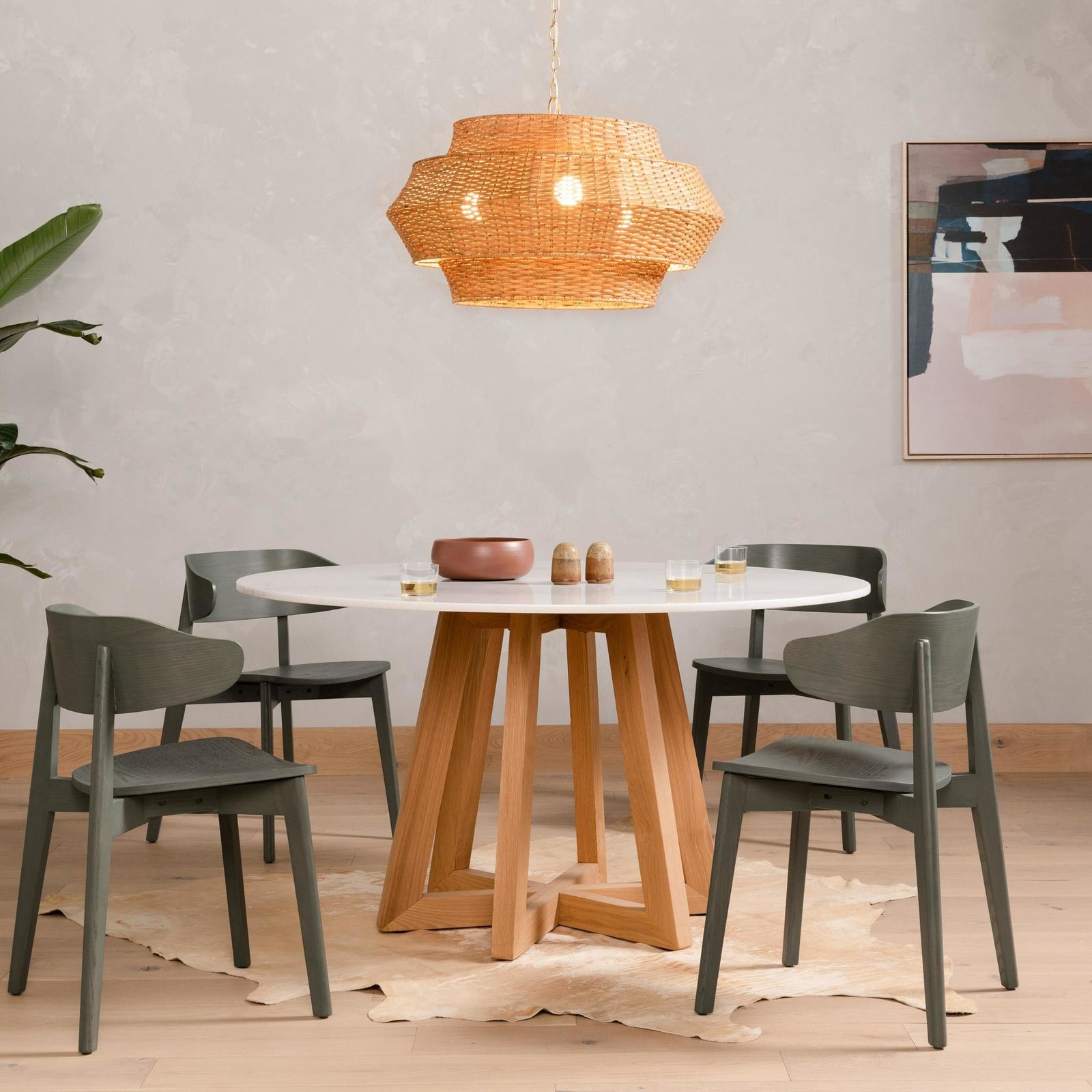 Four Hands - Creston Dining Table - 223349-001 | American Home Furniture