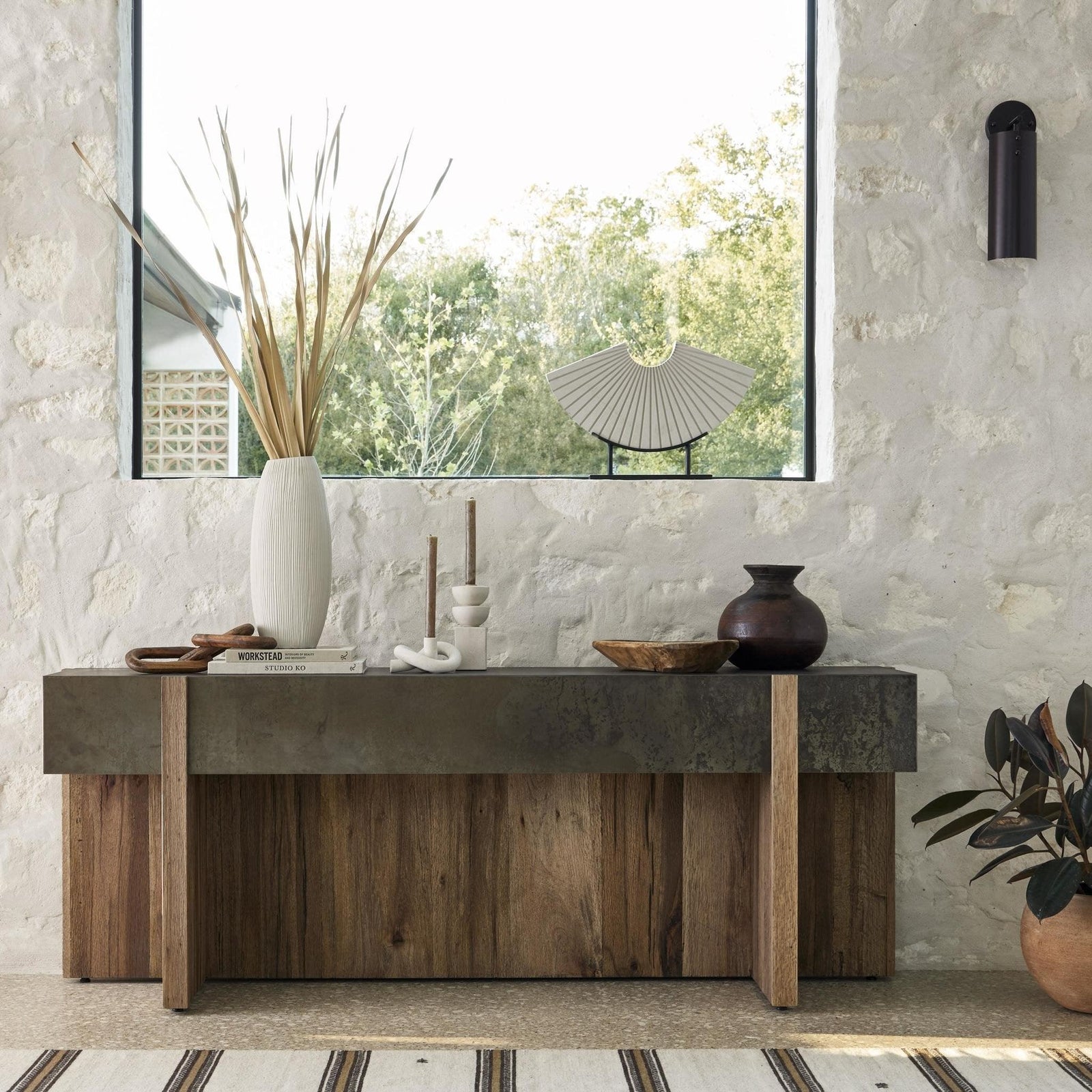 Four Hands - Bingham Console Table - 223621-001 | American Home Furniture