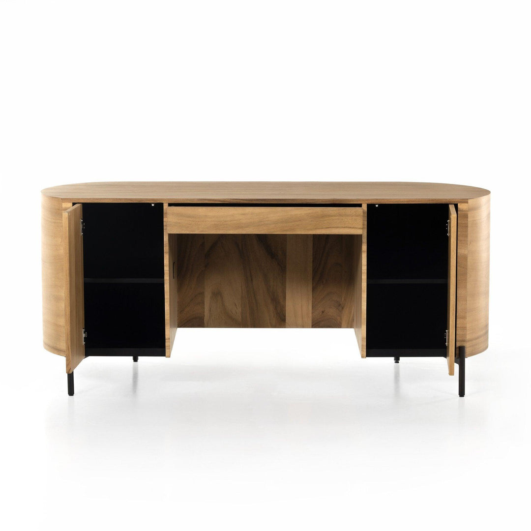 Lunas Executive Desk - AmericanHomeFurniture