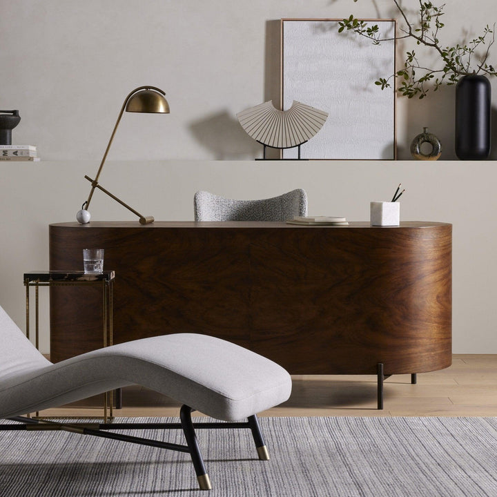 Lunas Executive Desk - AmericanHomeFurniture