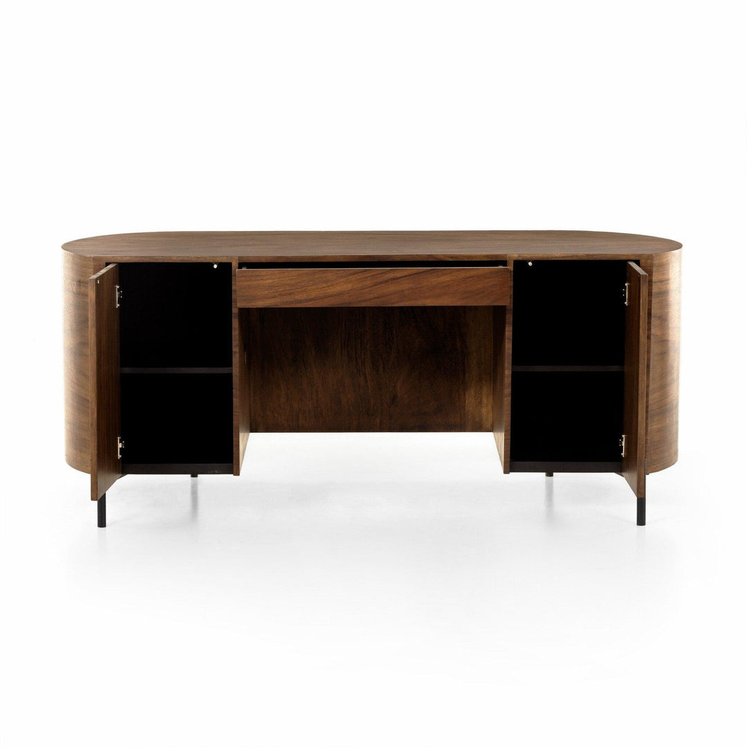 Lunas Executive Desk - AmericanHomeFurniture