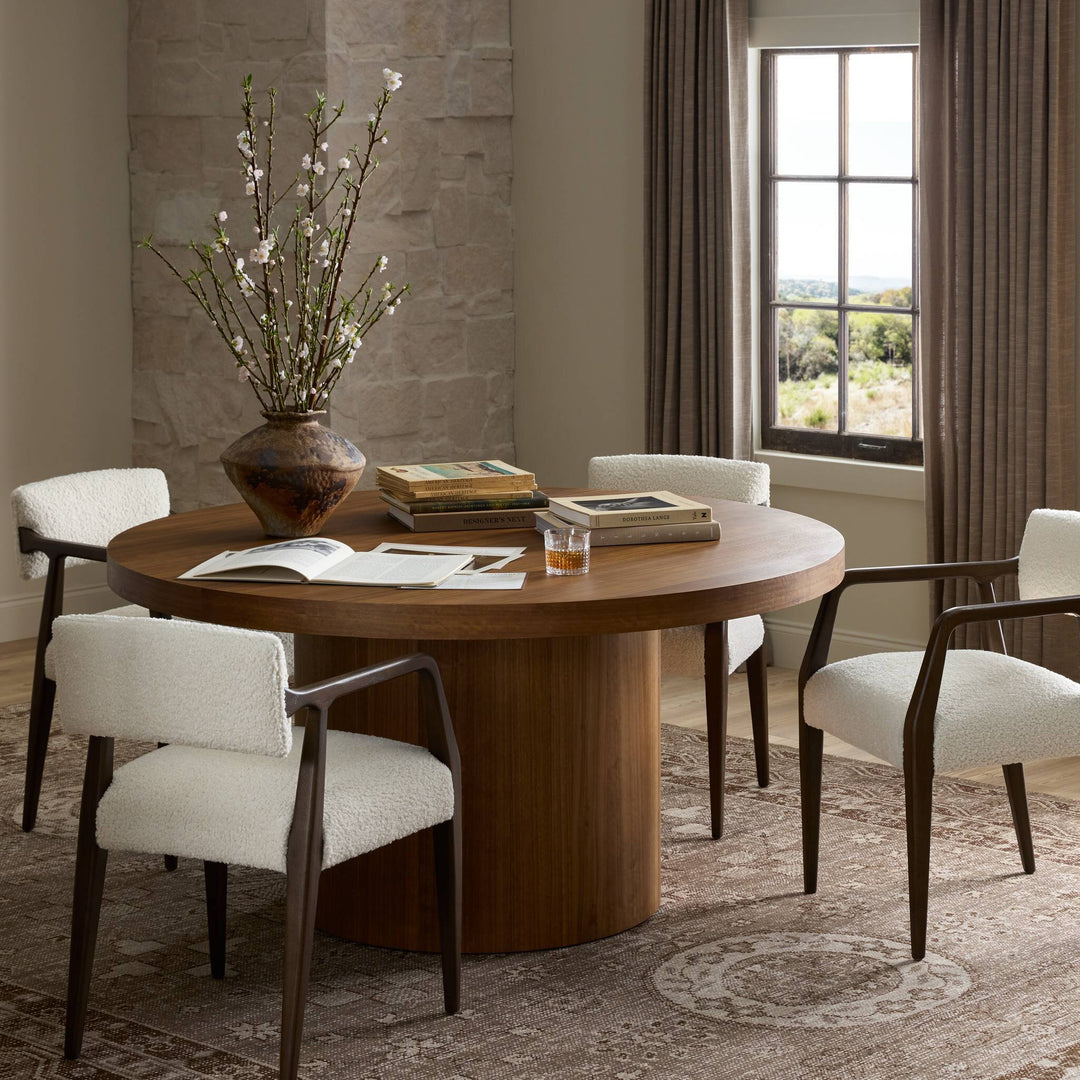 Four Hands - Hudson Round Dining Table - 224372-003 | American Home Furniture