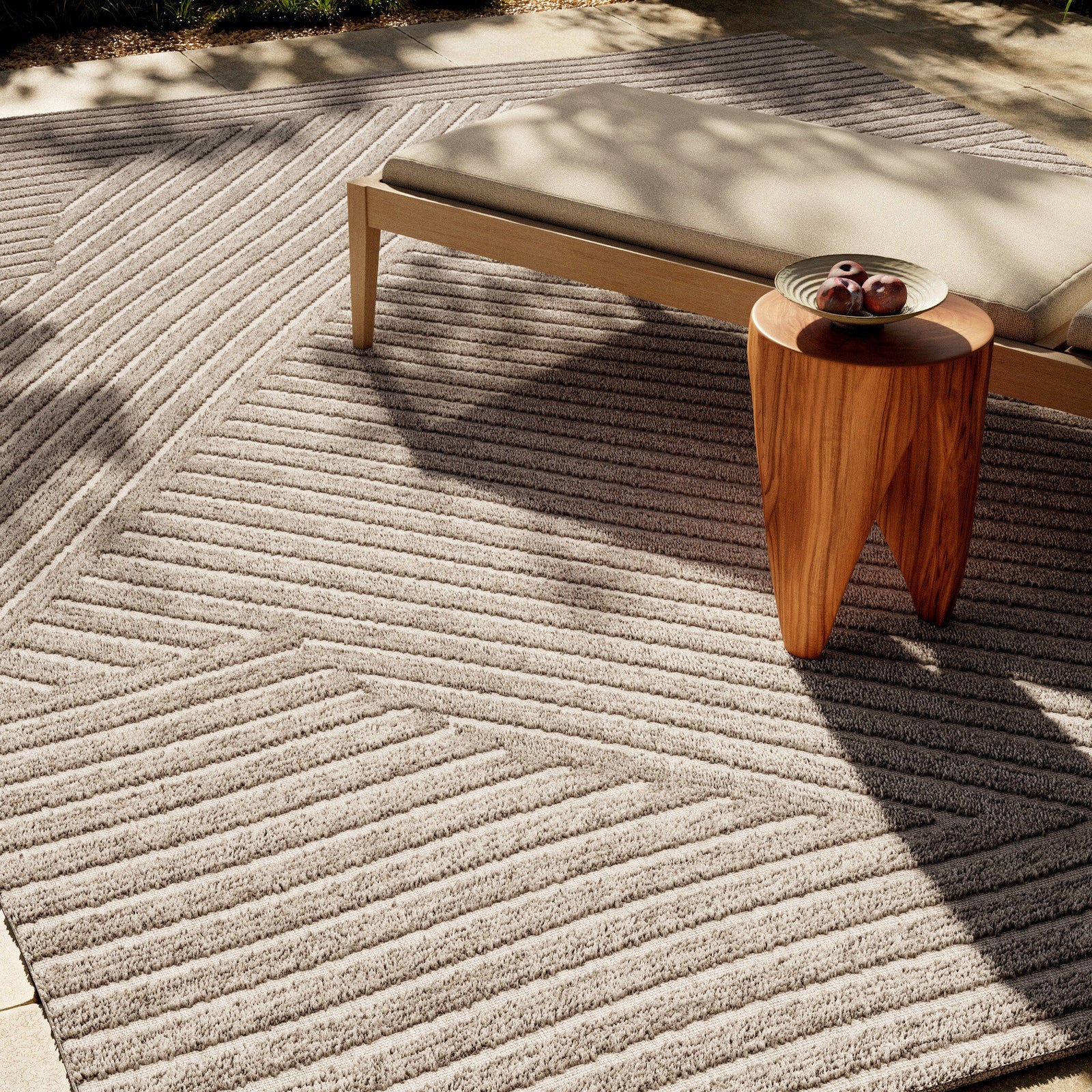 Four Hands - Chasen Outdoor Rug - 224673-003 | American Home Furniture