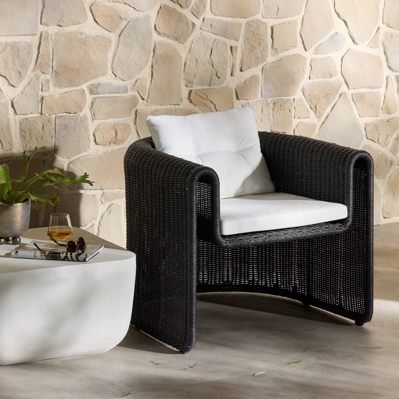 Four Hands - Tucson Woven Outdoor Chair - 224749-002 | American Home Furniture