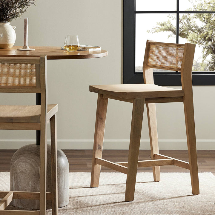 Four Hands - Clarita Stool - 225412-002 | American Home Furniture
