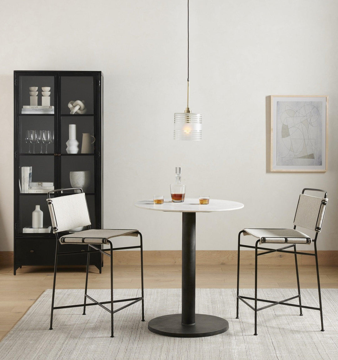 Shadow Box Cabinet - AmericanHomeFurniture