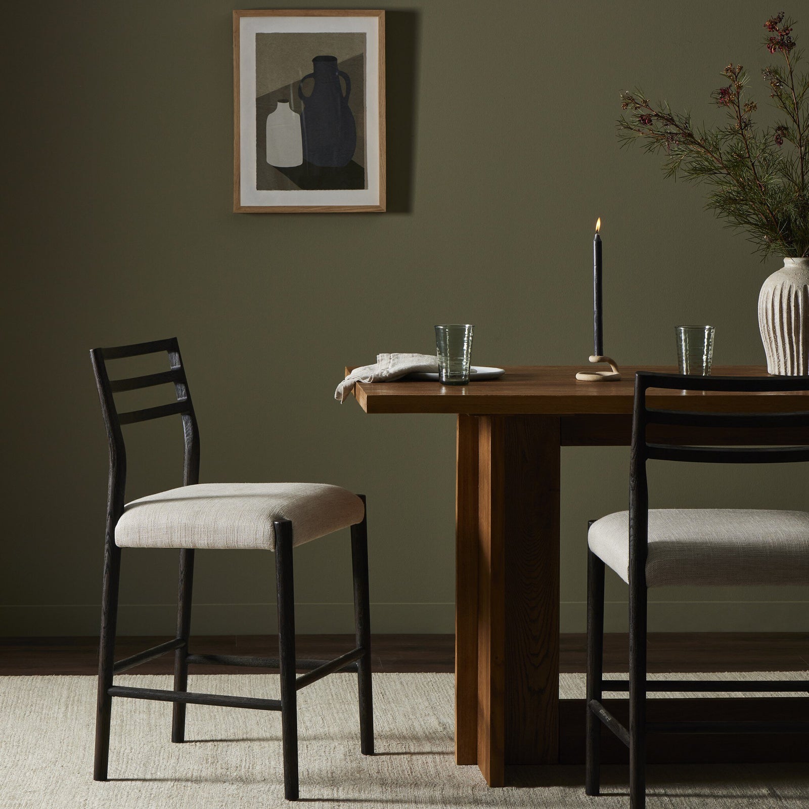 Four Hands - Glenmore Stool - 226032-027 | American Home Furniture