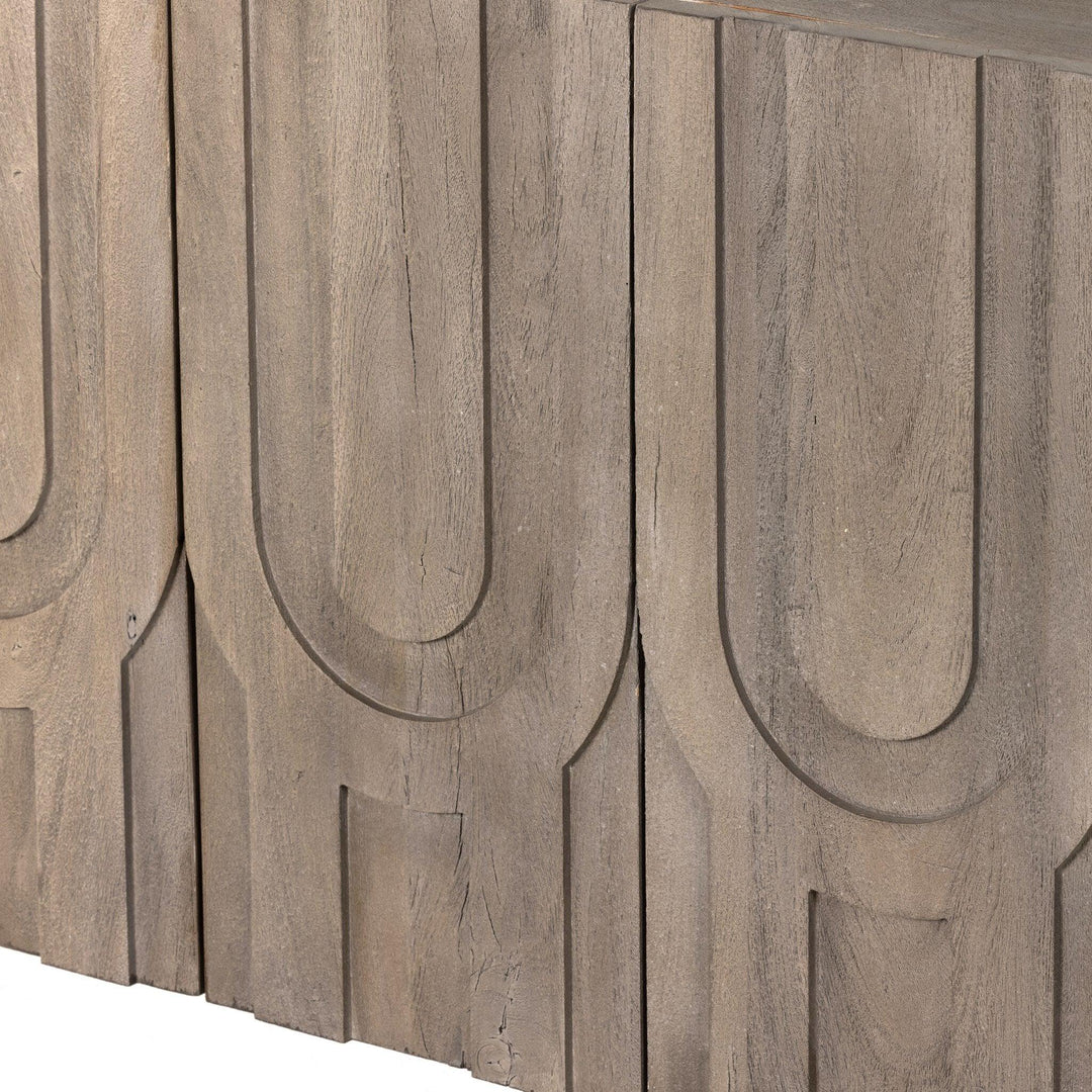 Rivka Media Console - AmericanHomeFurniture