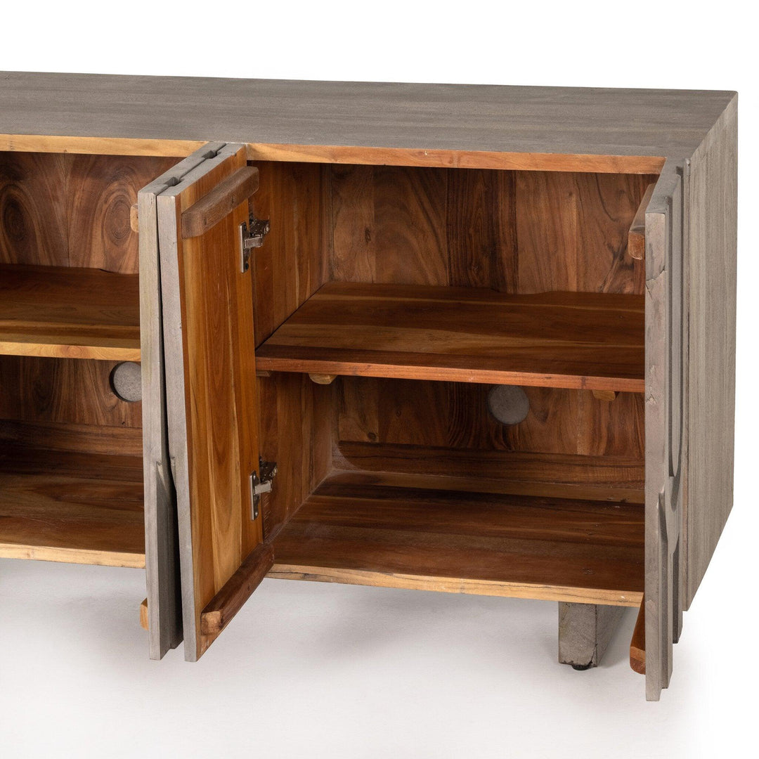 Rivka Media Console - AmericanHomeFurniture