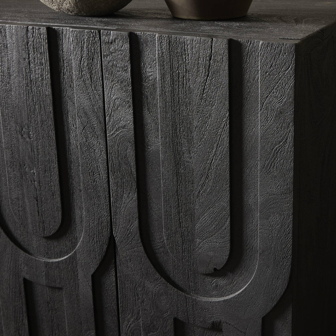 Rivka Media Console - AmericanHomeFurniture