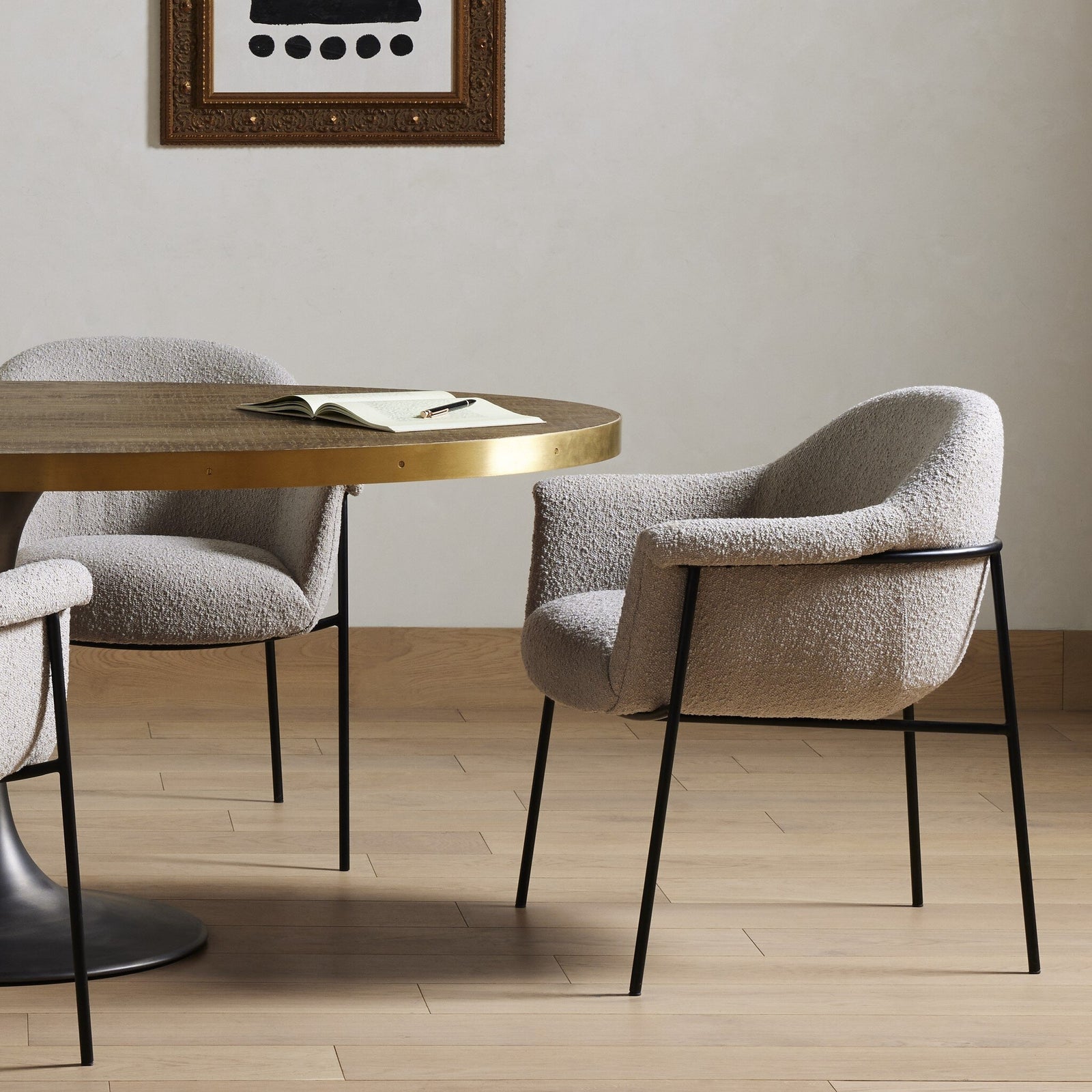 Four Hands - Suerte Dining Chair - 226111-002 | American Home Furniture