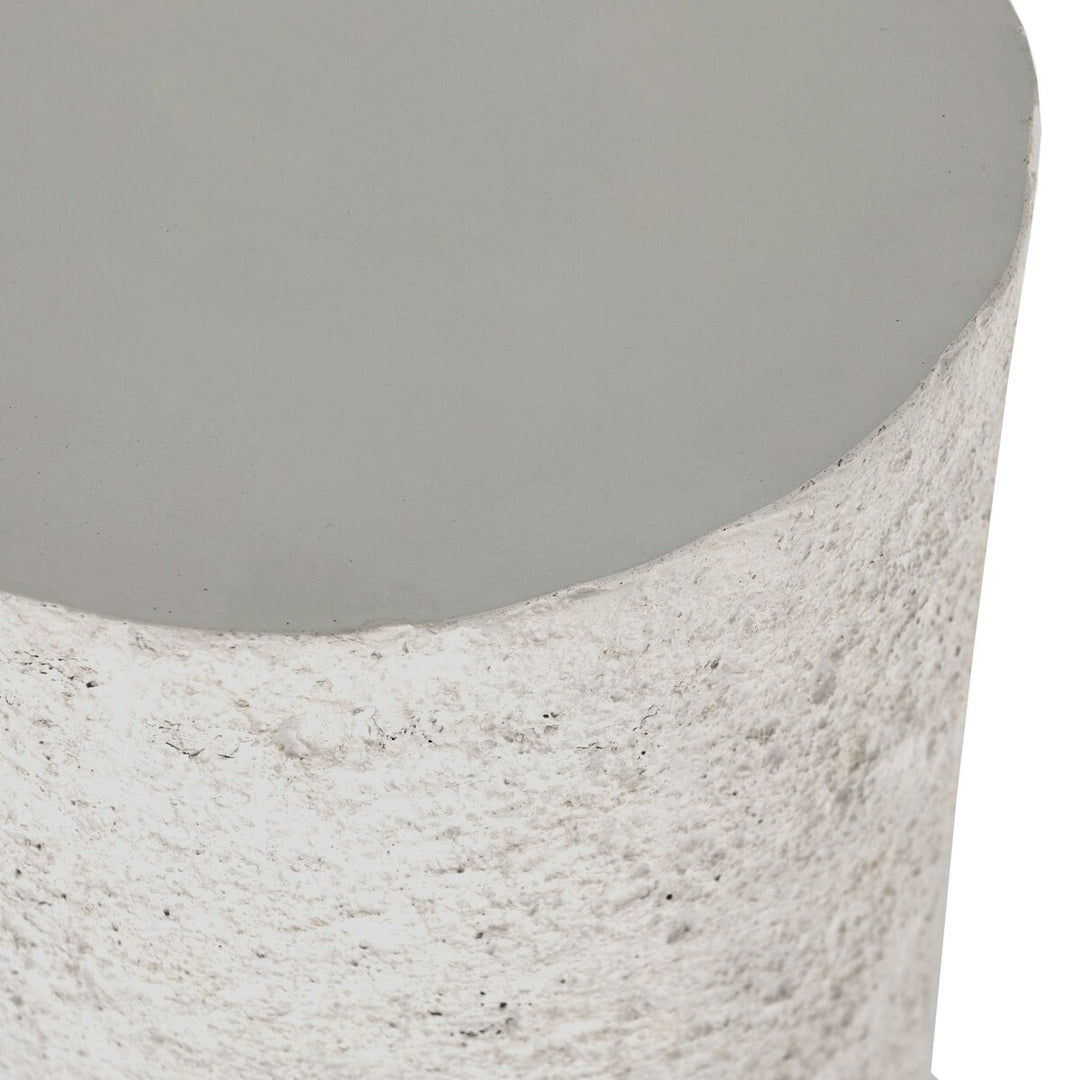 Otero Outdoor Round End Table - Detail 3