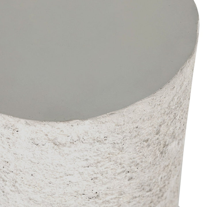 Otero Outdoor Round End Table - Detail 3