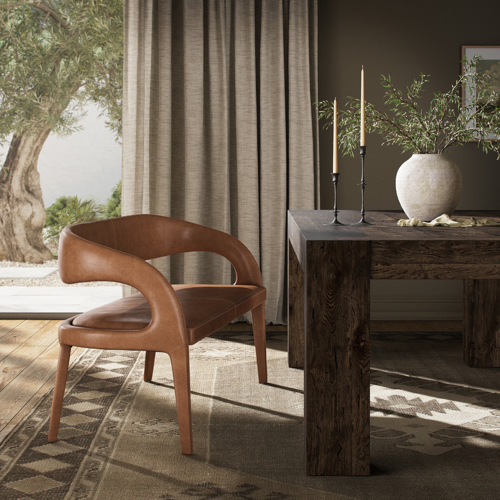 Four Hands - Hawkins Dining Bench - 226333-001 | American Home Furniture