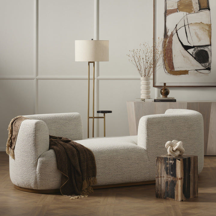 Four Hands - Deandra Tete a Tete Chaise - 226579-001 | American Home Furniture