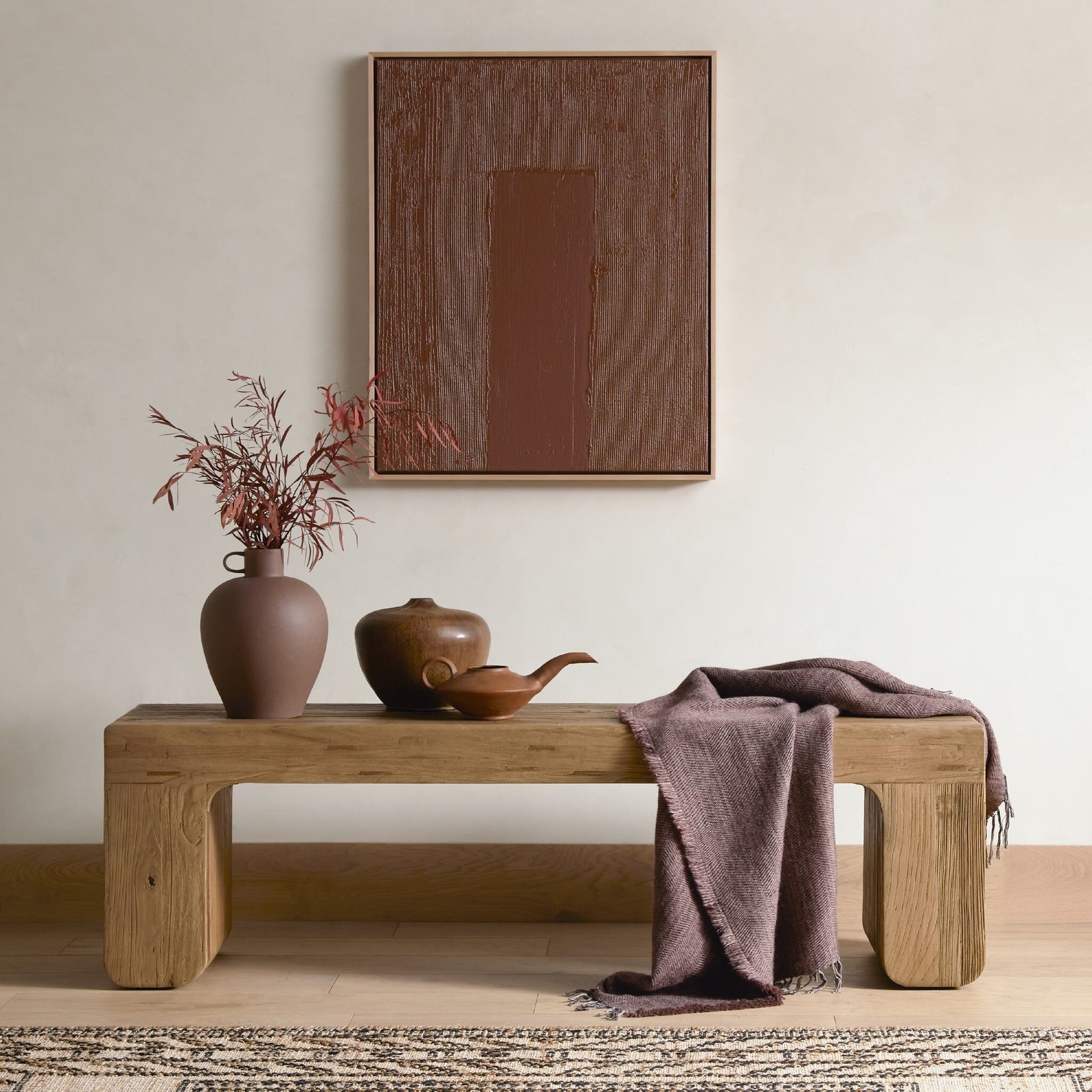 Four Hands - Merrick Accent Bench - 226610-001 | American Home Furniture