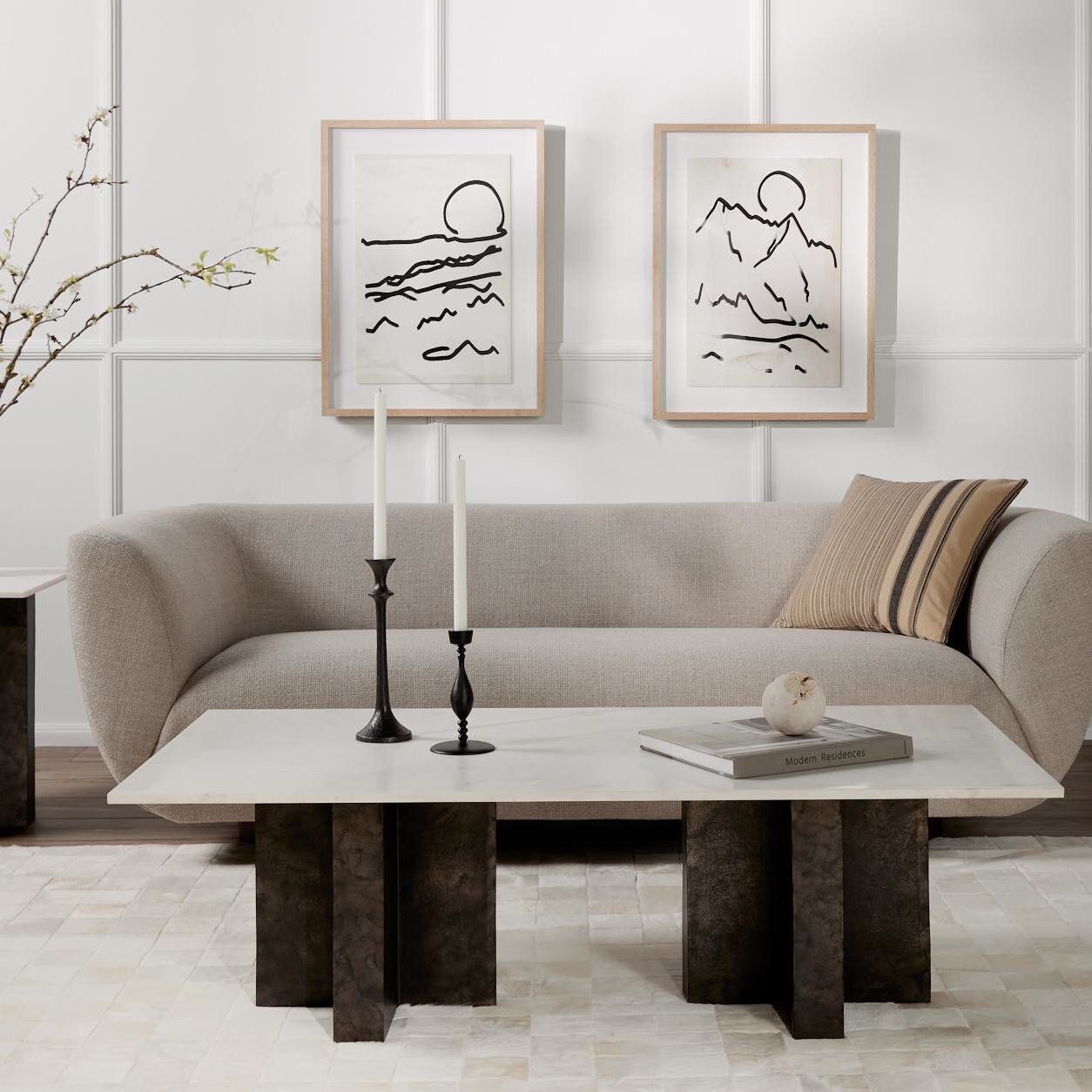 Four Hands - Terrell Coffee Table - 226616-001 | American Home Furniture